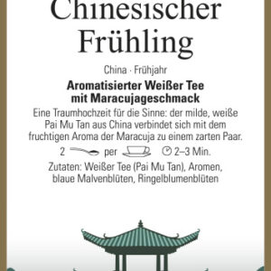 Chinesischer Frühling - Ronnefeldt Tee